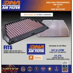 DNA P-H6S07-0R Air Filter For Honda CBR600RR (2007-) -MotorVision Store dna p h6s07 0r air filter image4
