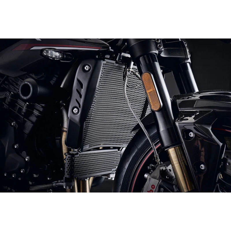 Evotech PRN008987-013130 Radiator & Oil Cooler Guard For Triumph Speed Triple (2016-) 5 Evotech PRN008987-013130 Radiator & Oil Cooler Guard For Triumph Speed Triple (2016-) - Image 5