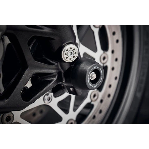 Evotech PRN011887-013712 Axle Sliders Kit For Triumph Street Triple R/S/RS Models 4 Evotech PRN011887-013712 Axle Sliders Kit For Triumph Street Triple R/S/RS Models - Image 4