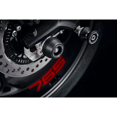 Evotech PRN011887-013712 Axle Sliders Kit For Triumph Street Triple R/S/RS Models 9 Evotech PRN011887-013712 Axle Sliders Kit For Triumph Street Triple R/S/RS Models - Image 9