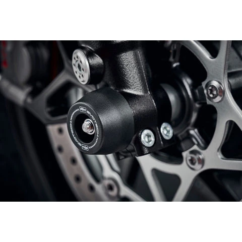 Evotech PRN011887-013712 Axle Sliders Kit For Triumph Street Triple R/S/RS Models 1 Evotech PRN011887-013712 Axle Sliders Kit For Triumph Street Triple R/S/RS Models