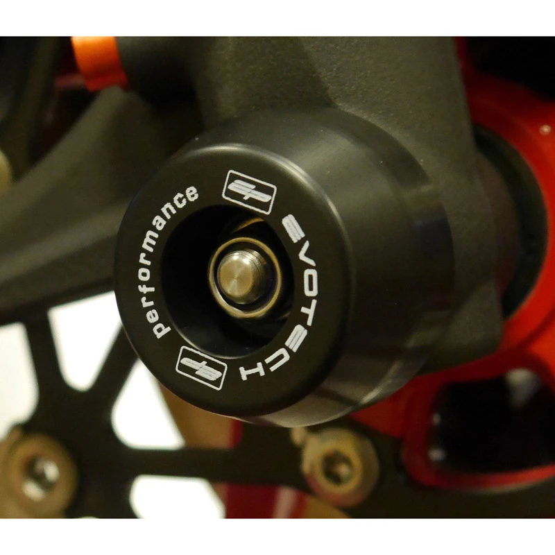 Evotech PRN013712 Front Axle Sliders For Triumph Street Triple R / RS / S (2017-) 5 Evotech PRN013712 Front Axle Sliders For Triumph Street Triple R / RS / S (2017-) - Image 5