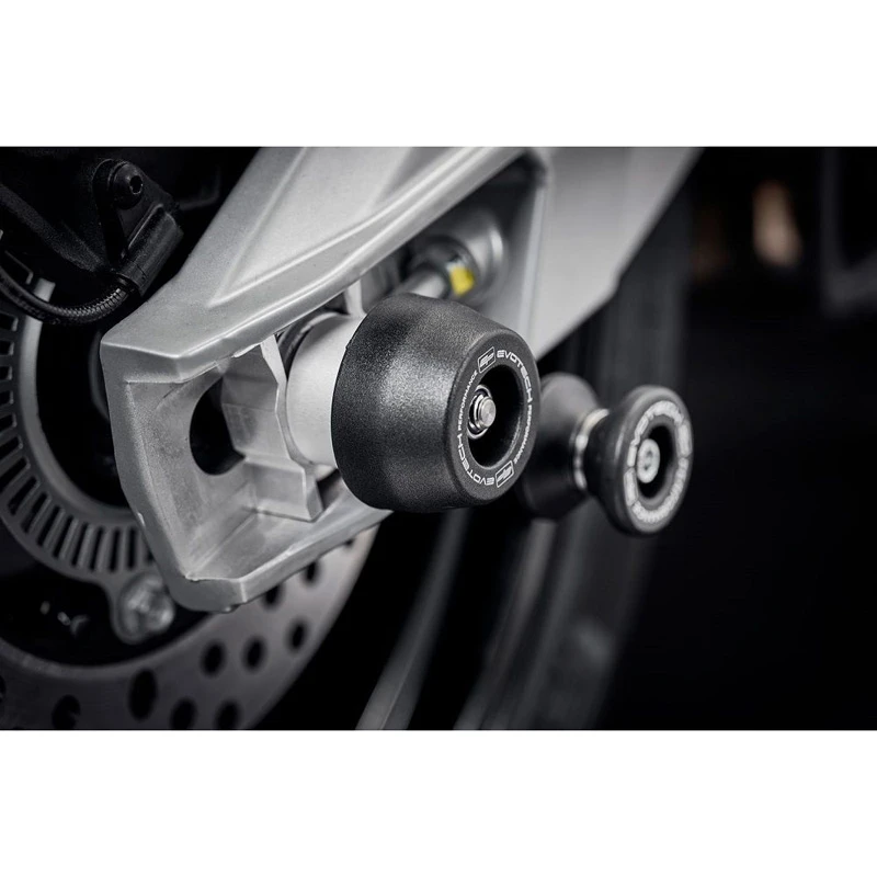 Evotech PRN015260 Rear Axle Sliders For Aprilia RS660 / Tuono 660 (2021-) 5 Evotech PRN015260 Rear Axle Sliders For Aprilia RS660 / Tuono 660 (2021-) - Image 5