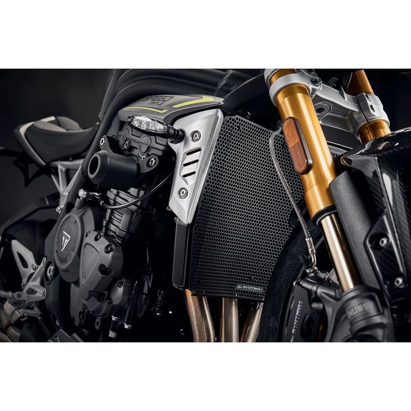 Evotech PRN015488 Radiator Guard, Black For Triumph Speed Triple 1200 RS '21- 5 Evotech PRN015488 Radiator Guard, Black For Triumph Speed Triple 1200 RS '21- - Image 5