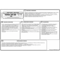 Givi 166FZ Monorack Sidearms For Honda VFR800 Interceptor (2002-2011) 7 Givi 166FZ Monorack Sidearms For Honda VFR800 Interceptor (2002-2011) -MotorVision Store givi 166fz monorack sidearms vfr800 vtec 3