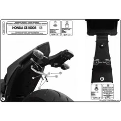 Givi 266FZ Monorack Sidearms For Honda CB1000R (2008-2017) 7 Givi 266FZ Monorack Sidearms For Honda CB1000R (2008-2017) -MotorVision Store givi 266fz monorack sidearms honda cb1000r 2