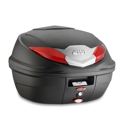 Givi B360NA 36 Liter Monolock Top Case, Red Reflectors 1 Givi B360NA 36 Liter Monolock Top Case, Red Reflectors