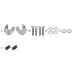 Givi D5132KIT Specific Windshield Fitting Kit For BMW C400GT (2019-)