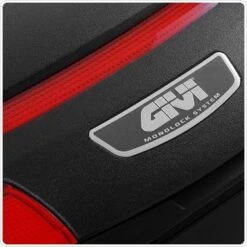 Givi E470NA 47 Liter Monolock Top Case Matte Black 9 Givi E470NA 47 Liter Monolock Top Case Matte Black -MotorVision Store givi e470na 47ltr matte black monolock case 2