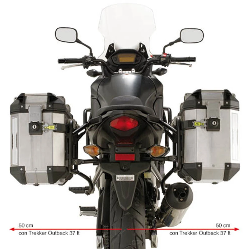 Givi PL1121CAM Outback Side Carrier For Honda CB500X (2013-2018) 2 Givi PL1121CAM Outback Side Carrier For Honda CB500X (2013-2018) - Image 2