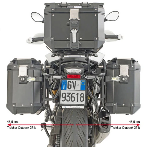 Givi PLO5137CAM Trekker Outback Side Case Holder For BMW F900XR (2020-) 2 Givi PLO5137CAM Trekker Outback Side Case Holder For BMW F900XR (2020-) - Image 2