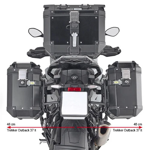 Givi PLO5138CAM Trekker Outback Side Carrier For BMW S1000XR (2020-) 2 Givi PLO5138CAM Trekker Outback Side Carrier For BMW S1000XR (2020-) - Image 2