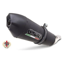 GPR E4.BM.102.GPAN.BLT GP Evo4 Black Titanium Slip-on Exhaust For BMW F800GT (2017-2019)