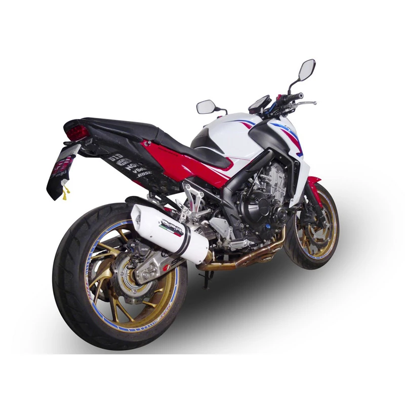 GPR CO.H.249.ALB Albus Ceramic Full Exhaust For Honda CB650F (2014-2018) 2 GPR CO.H.249.ALB Albus Ceramic Full Exhaust For Honda CB650F (2014-2018) - Image 2