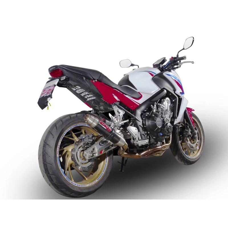 GPR CO.H.249.DC Deeptone Carbon Full Exhaust For Honda CB650F (2014-2018) 2 GPR CO.H.249.DC Deeptone Carbon Full Exhaust For Honda CB650F (2014-2018) - Image 2
