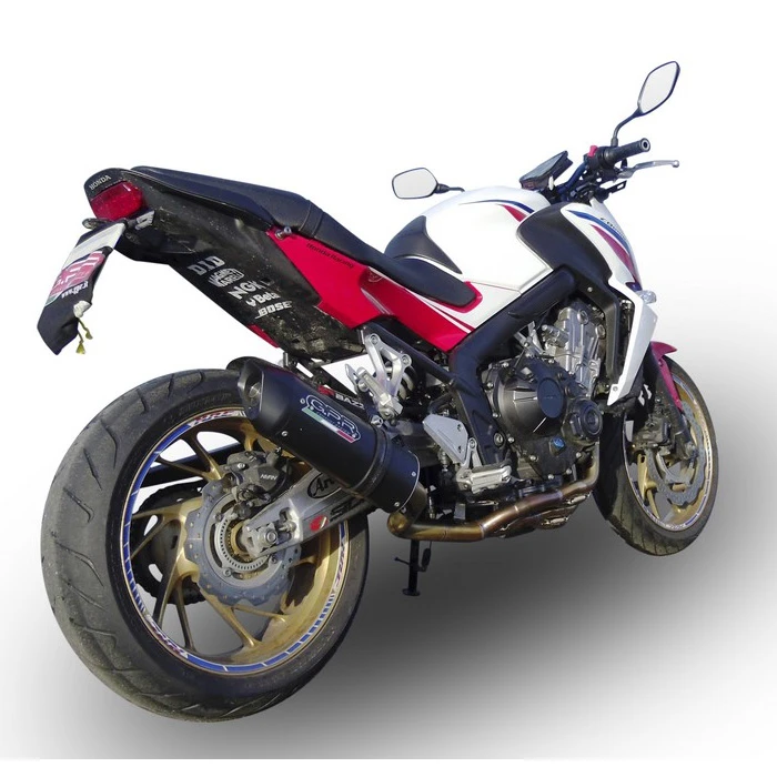 GPR CO.H.249.FUNE Furore Nero Full Exhaust For Honda CB650F (2014-2018) 1 GPR CO.H.249.FUNE Furore Nero Full Exhaust For Honda CB650F (2014-2018)