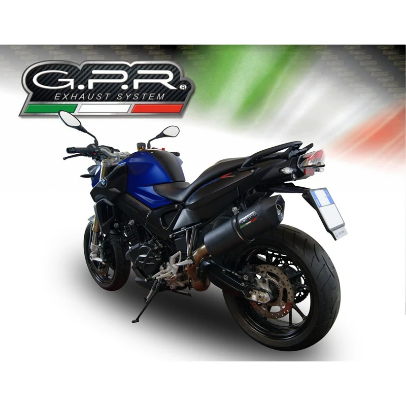 GPR E4.BM.102.FNE4 Furore Evo4 Nero Slip-on Exhaust For BMW F800GT (2017-2019) 2 GPR E4.BM.102.FNE4 Furore Evo4 Nero Slip-on Exhaust For BMW F800GT (2017-2019) - Image 2