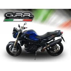 GPR E4.BM.102.FNE4 Furore Evo4 Nero Slip-on Exhaust For BMW F800GT (2017-2019) 5 GPR E4.BM.102.FNE4 Furore Evo4 Nero Slip-on Exhaust For BMW F800GT (2017-2019) -MotorVision Store gpr e4 bm 102 fne4 furore evo4 nero exhaust image3