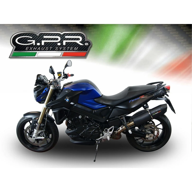 GPR E4.BM.102.FNE4 Furore Evo4 Nero Slip-on Exhaust For BMW F800GT (2017-2019) 3 GPR E4.BM.102.FNE4 Furore Evo4 Nero Slip-on Exhaust For BMW F800GT (2017-2019) - Image 3
