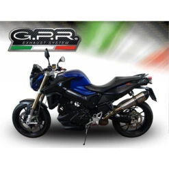 GPR E4.BM.102.GPAN.TO GP Evo4 Titanium Slip-on Exhaust For BMW F800GT (2017-2019)