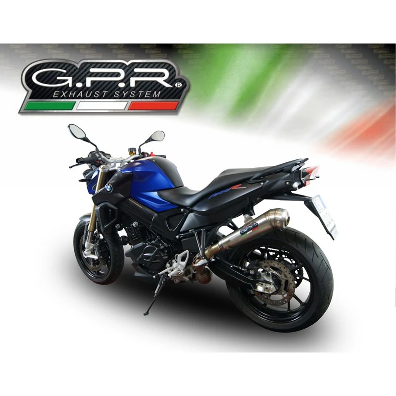 GPR E4.BM.102.PCEV Powercone Evo Slip-on Exhaust For BMW F800GT (2017-2019) 2 GPR E4.BM.102.PCEV Powercone Evo Slip-on Exhaust For BMW F800GT (2017-2019) - Image 2