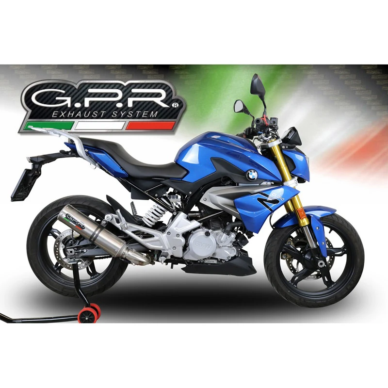 GPR E4.CO.BM.93.M3.INOX M3 Inox Full Exhaust For BMW G310R (2017-) 1 GPR E4.CO.BM.93.M3.INOX M3 Inox Full Exhaust For BMW G310R (2017-)