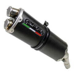 GPR E4.CO.H.249.DUAL.CA Dual Evo4 Carbon Full Exhaust For Honda CB650F (2017-)