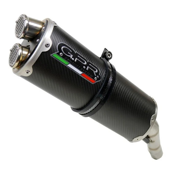 GPR E4.BMW.92.DUAL.CA M3 Carbon Slip-on Exhaust For BMW F800R (2017-) 1 GPR E4.BMW.92.DUAL.CA M3 Carbon Slip-on Exhaust For BMW F800R (2017-)