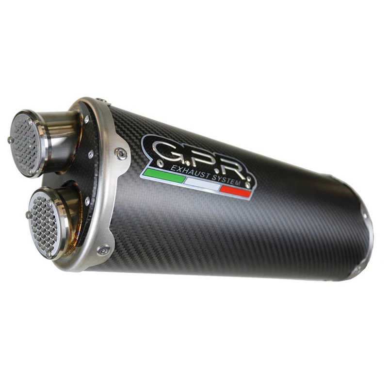 GPR E4.BMW.92.DUAL.CA M3 Carbon Slip-on Exhaust For BMW F800R (2017-) 2 GPR E4.BMW.92.DUAL.CA M3 Carbon Slip-on Exhaust For BMW F800R (2017-) - Image 2