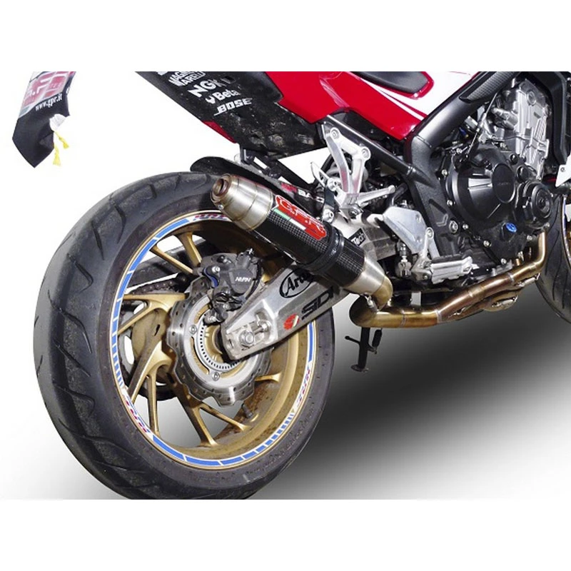 GPR E4.CO.H.249.1.DC Deeptone Carbon Full Exhaust For Honda CB650F (2017-2018) 1 GPR E4.CO.H.249.1.DC Deeptone Carbon Full Exhaust For Honda CB650F (2017-2018)