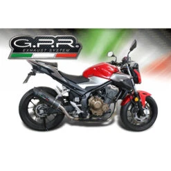 GPR E4.H.253.FCE4 Furore EVO4 Carbon Slip-on Exhaust For Honda CB500F (2019-) 5 GPR E4.H.253.FCE4 Furore EVO4 Carbon Slip-on Exhaust For Honda CB500F (2019-) -MotorVision Store gpr e4 h 253 fce4 furore evo4 carbon exhaust image3