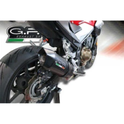 GPR E4.H.253.FNE4 Furore EVO4 Nero Slip-on Exhaust For Honda CB500F (2019-)