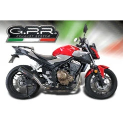 GPR E4.H.253.M3.CA M3 Carbon Slip-on Exhaust For Honda CB500F (2019-) 5 GPR E4.H.253.M3.CA M3 Carbon Slip-on Exhaust For Honda CB500F (2019-) -MotorVision Store gpr e4 h 253 m3 ca m3 carbon slip on exhaust image3