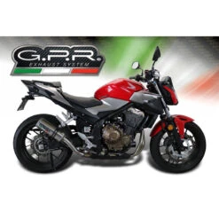 GPR E4.H.253.M3.TN M3 Titanium Natural Slip-on Exhaust For Honda CB500F (2019-) 7 GPR E4.H.253.M3.TN M3 Titanium Natural Slip-on Exhaust For Honda CB500F (2019-) -MotorVision Store gpr e4 h 253 m3 tn m3 titanium slip on exhaust image4