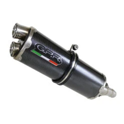 GPR E4.BM.107.DUAL.PO Dual Poppy Exhaust For BMW R1250R / RS (2019-2020)
