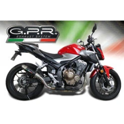 GPR H.253.DC Deeptone Carbon Slip-on Exhaust For Honda CB500F (2019-) 6 GPR H.253.DC Deeptone Carbon Slip-on Exhaust For Honda CB500F (2019-) -MotorVision Store gpr h 253 dc deeptone carbon slip on exhaust image3