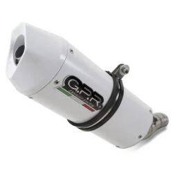 GPR H.220.ALB Albus Ceramic Slip-on Exhaust For Honda CBR500R (2013-2018)
