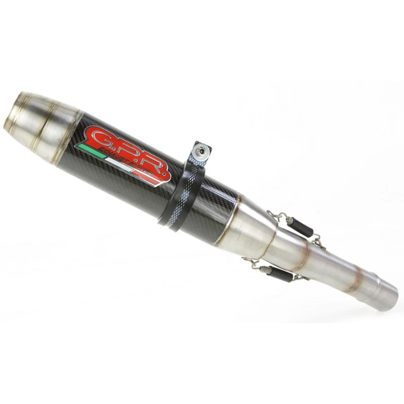 GPR H.254.DC Deeptone Carbon Slip-on Exhaust For Honda CBR500R (2019-) 2 GPR H.254.DC Deeptone Carbon Slip-on Exhaust For Honda CBR500R (2019-) - Image 2