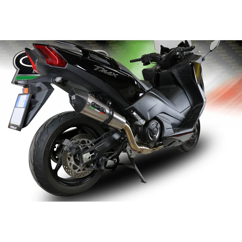GPR YA.9.GPAN.TO GPE Anniversary Titanium Full Exhaust For Yamaha T-Max 530 (2017-) 2 GPR YA.9.GPAN.TO GPE Anniversary Titanium Full Exhaust For Yamaha T-Max 530 (2017-) - Image 2