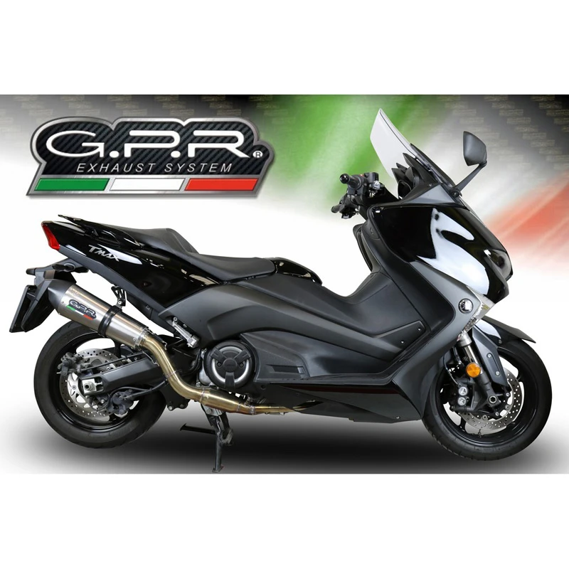 GPR YA.9.GPAN.TO GPE Anniversary Titanium Full Exhaust For Yamaha T-Max 530 (2017-) 3 GPR YA.9.GPAN.TO GPE Anniversary Titanium Full Exhaust For Yamaha T-Max 530 (2017-) - Image 3