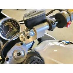 Helibars HRT05126-NT Tour Performance Triple Clamp And Risers For RnineT Racer 17 Helibars HRT05126-NT Tour Performance Triple Clamp And Risers For RnineT Racer -MotorVision Store helibars hrt05126 nt tour performance risers image7