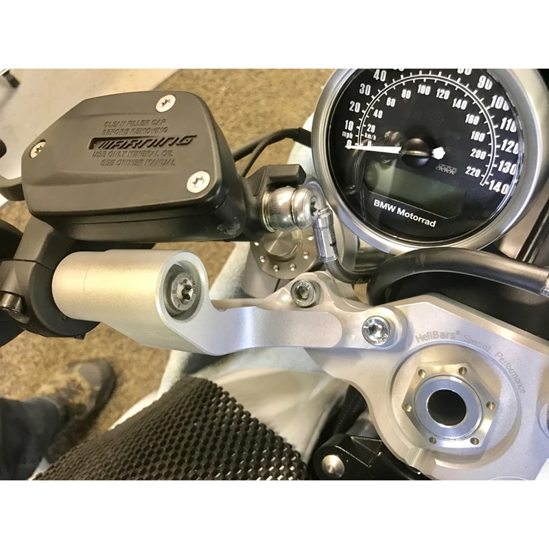 Helibars HRT05126-NT Tour Performance Triple Clamp And Risers For RnineT Racer 10 Helibars HRT05126-NT Tour Performance Triple Clamp And Risers For RnineT Racer - Image 10