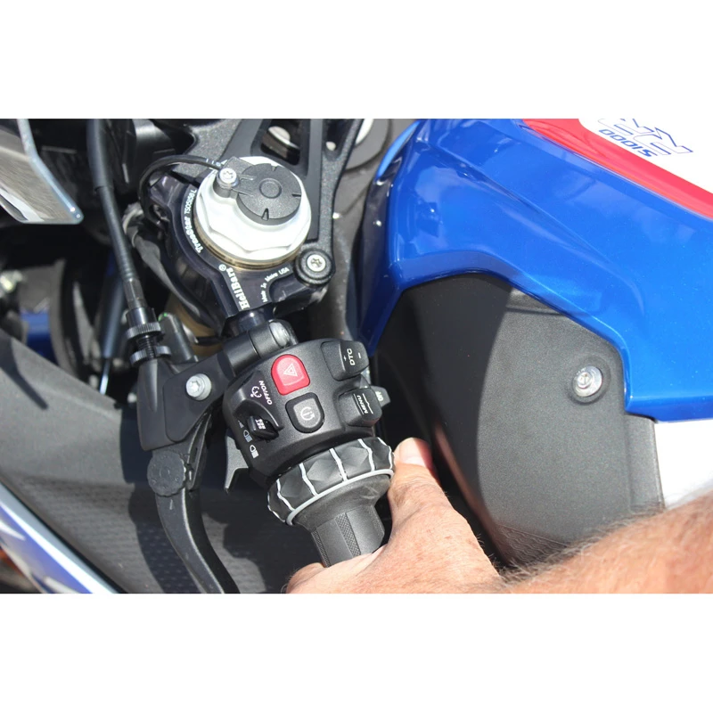 Helibars TS05158-BA TracStar Handlebar Risers For BMW S1000RR '19-/M1000RR '21- 4 Helibars TS05158-BA TracStar Handlebar Risers For BMW S1000RR '19-/M1000RR '21- - Image 4