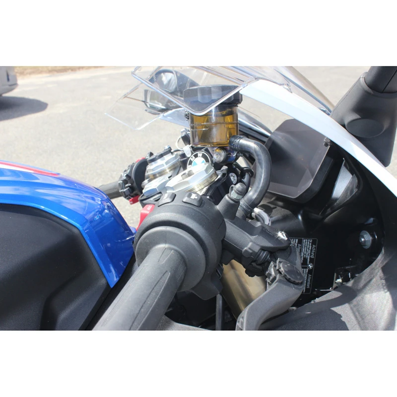 Helibars TS05158-BA TracStar Handlebar Risers For BMW S1000RR '19-/M1000RR '21- 5 Helibars TS05158-BA TracStar Handlebar Risers For BMW S1000RR '19-/M1000RR '21- - Image 5