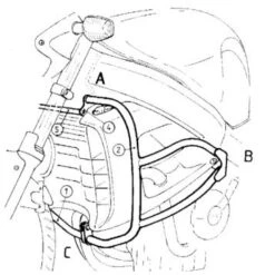 Hepco & Becker 501.121 00 01 Engine Guard For Honda CB1100SF