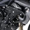 Hepco & Becker 501.7520 Engine Guard, Black For Triumph Street Triple 675