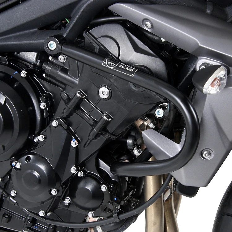 Hepco & Becker 501.7520 Engine Guard, Black For Triumph Street Triple 675 1 Hepco & Becker 501.7520 Engine Guard, Black For Triumph Street Triple 675