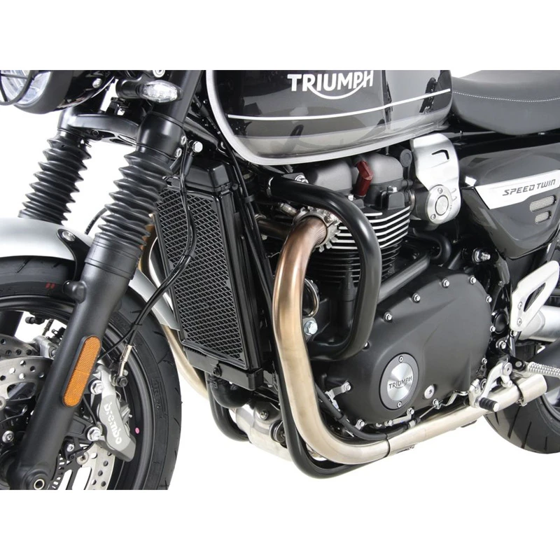 Hepco & Becker 501.7591 00 02 Engine Guards, Chrome For Triumph Speed Twin (2019-) 1 Hepco & Becker 501.7591 00 02 Engine Guards, Chrome For Triumph Speed Twin (2019-)
