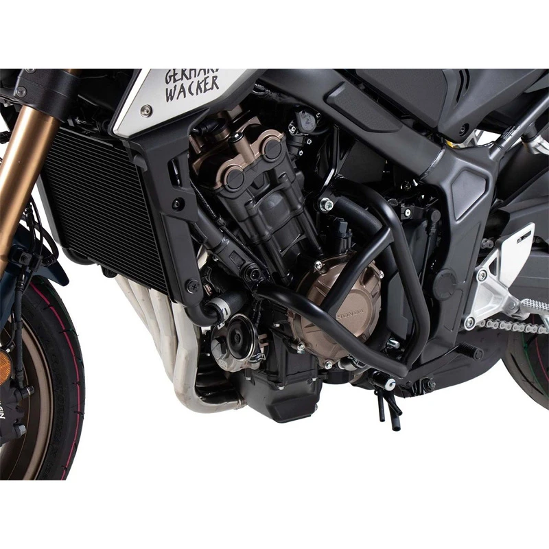 Hepco & Becker 508.9529 00 01 Crashbars, Black For Honda CB650R (2021-) 3 Hepco & Becker 508.9529 00 01 Crashbars, Black For Honda CB650R (2021-) - Image 3