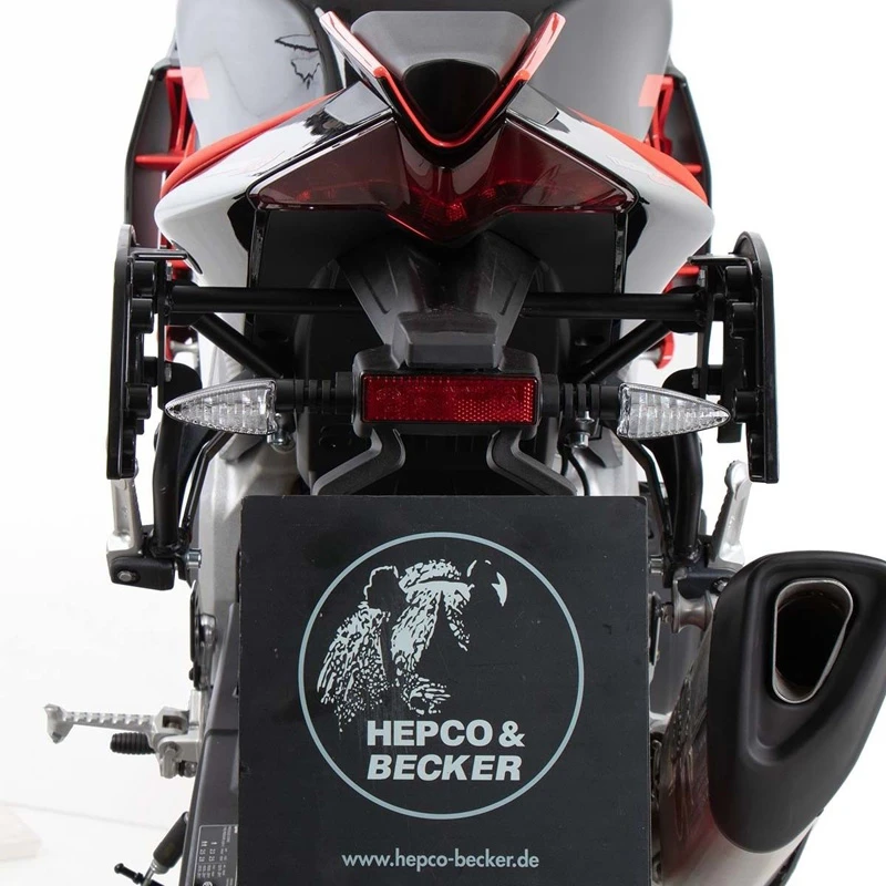 Hepco & Becker 630.7626 00 01 C-Bow Carrier For Aprilia Tuono V4 / RSV4 '21- 1 Hepco & Becker 630.7626 00 01 C-Bow Carrier For Aprilia Tuono V4 / RSV4 '21-
